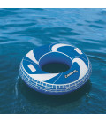 Spiral Swim Ring Blue